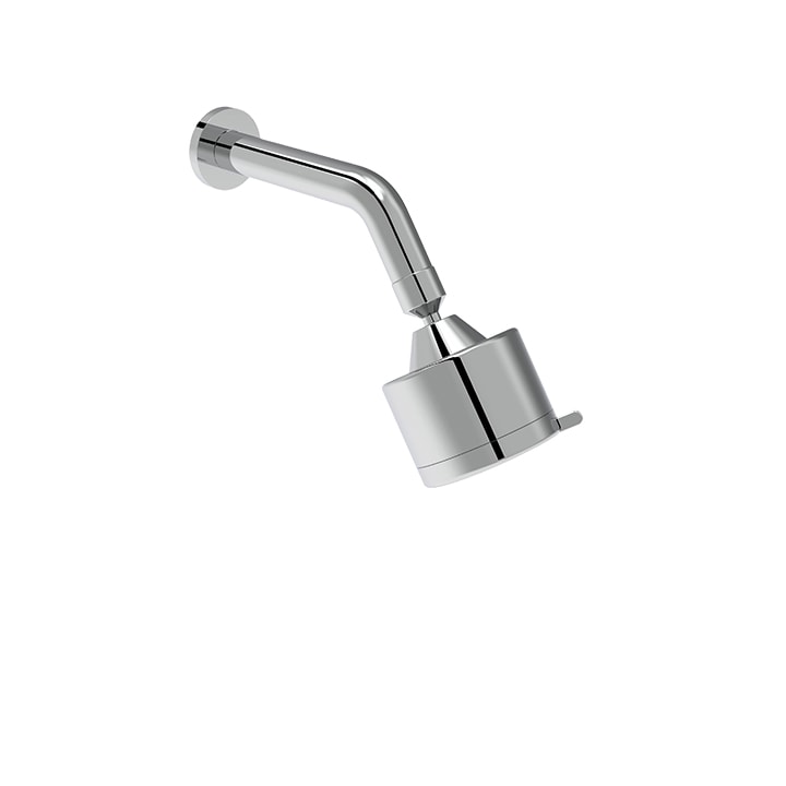 Aquabrass Canada Round 3'' Shower Head -3 Functions- With Arm - Image 1