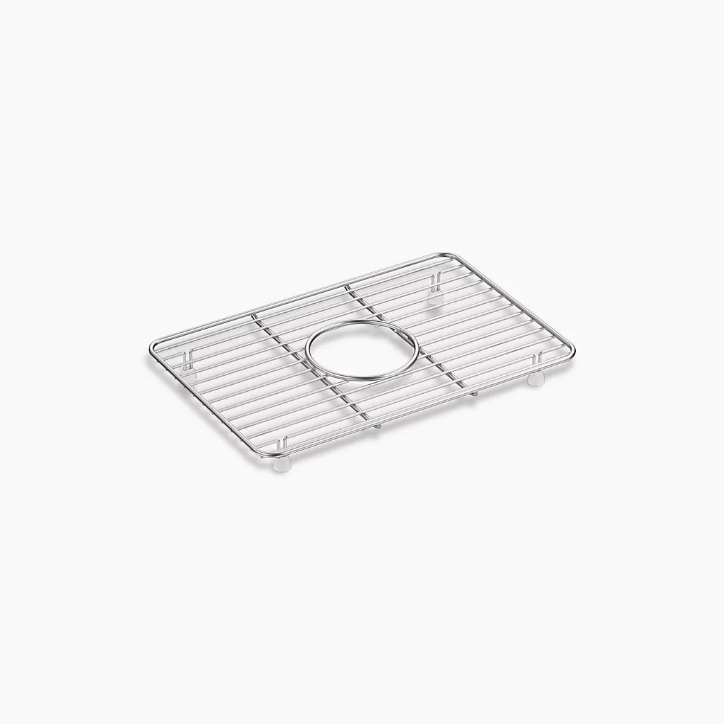 KOHLER Cairn® Small stainless steel sink rack, 9-7/16" x 14", for K-8207