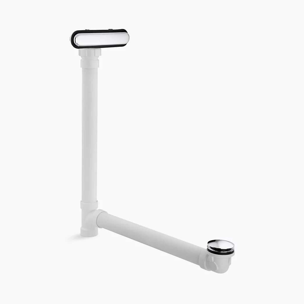 KOHLER Clearflo Slotted overflow bath drain - Polished Chrome