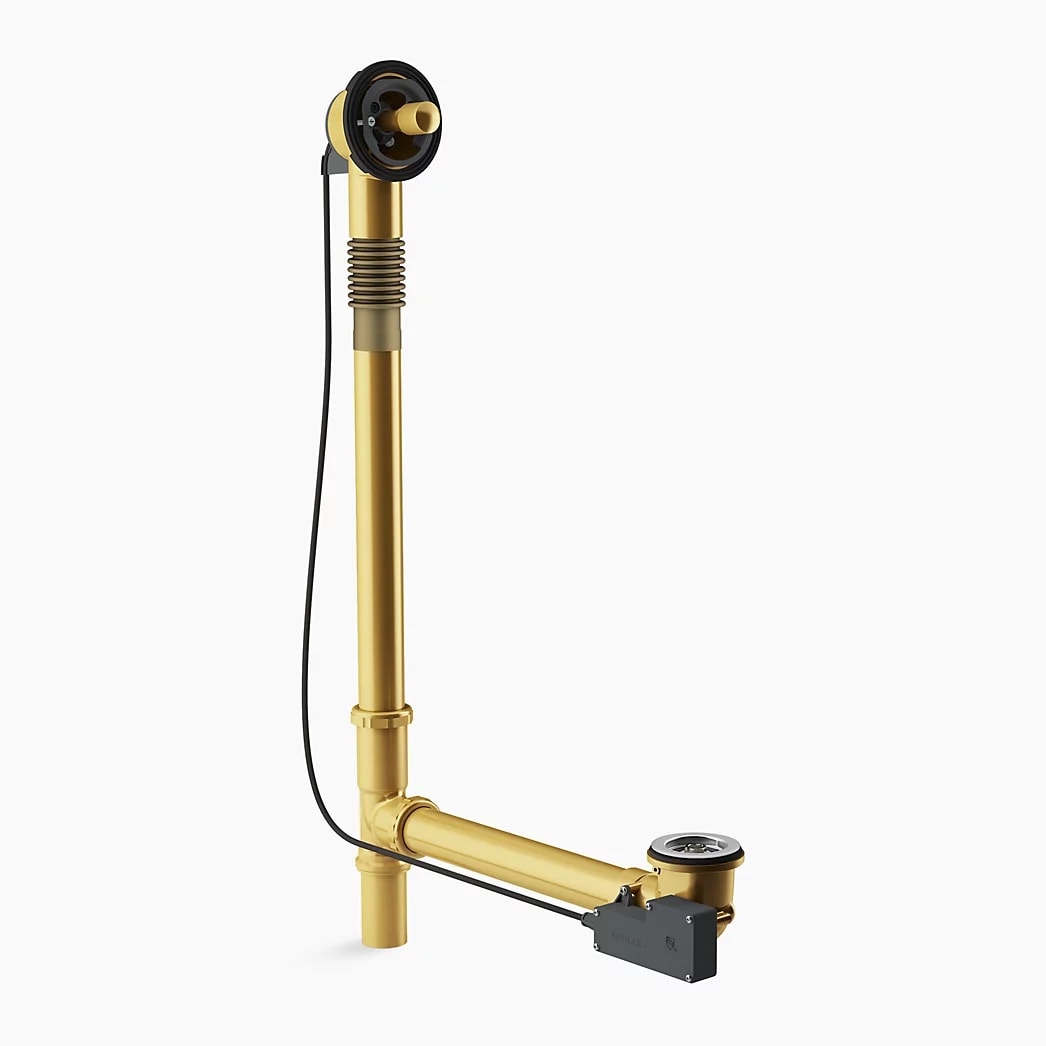 KOHLER Tea-for-Two® 33" cable pop-up bath drain