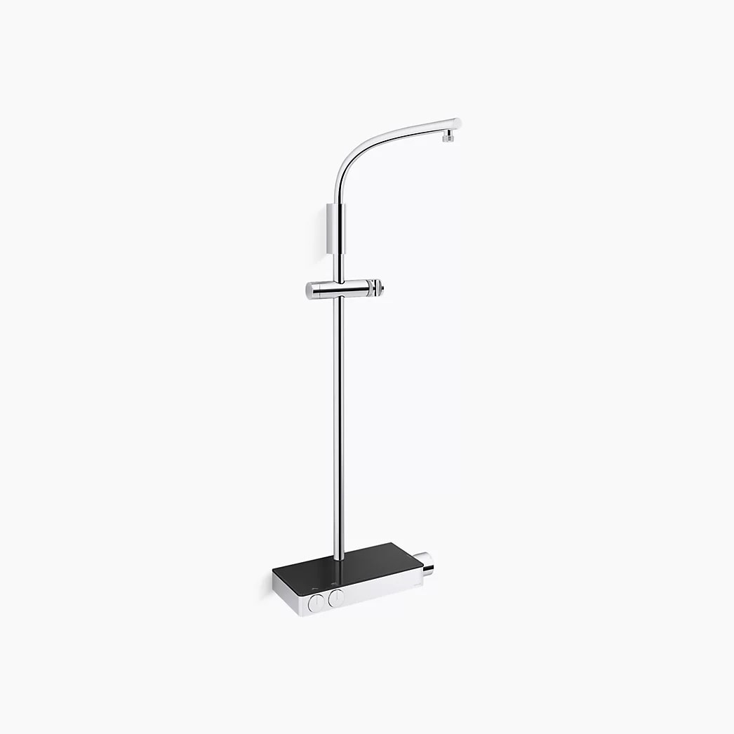 KOHLER Anthem™ Two-way exposed thermostatic valve with shower column for rainhead and handshower - Image 3