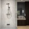 KOHLER Anthem™ Two-way exposed thermostatic valve with shower column for rainhead and handshower - Thumbnail Image 16
