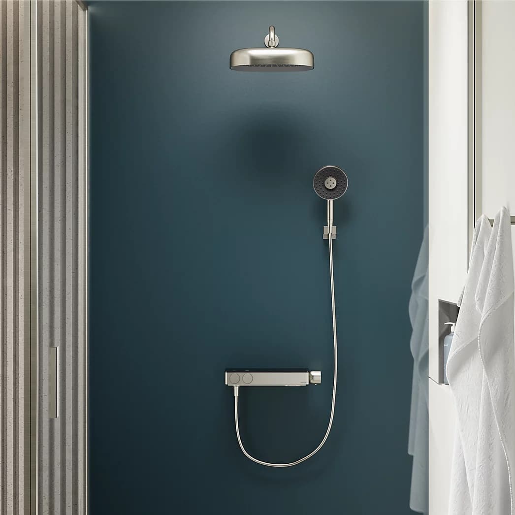 KOHLER Anthem™ Two-way exposed thermostatic valve with shower column for rainhead and handshower - Image 11