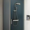 KOHLER Anthem™ Two-way exposed thermostatic valve with shower column for rainhead and handshower - Thumbnail Image 2
