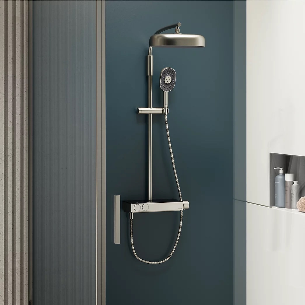 KOHLER Anthem™ Two-way exposed thermostatic valve with shower column for rainhead and handshower - Image 2