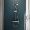 KOHLER Anthem™ Two-way exposed thermostatic valve with shower column for rainhead and handshower - Thumbnail Image 1