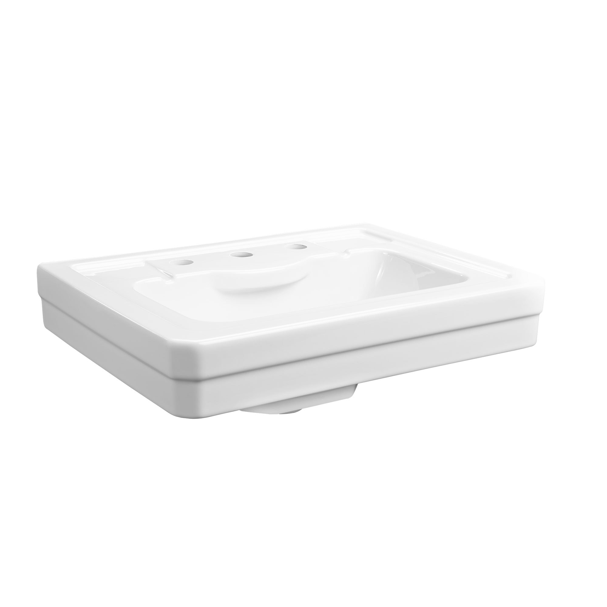 DXV Canada Fitzgerald® 24 in. Sink Top, 3-Hole - White