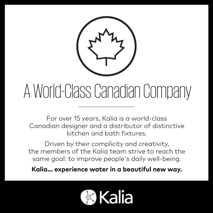 Kalia Canada RUSTIK Tall Single hole sink faucet - Image 2
