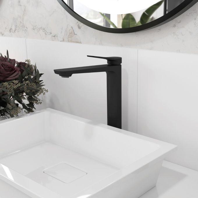 Kalia Canada MOROKA Tall single hole sink faucet without drain - Image 8