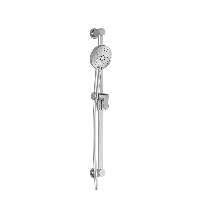 Kalia Canada 2-jet handshower, wallbar and 60” flexible and soft PVC hose assembly - Image 1