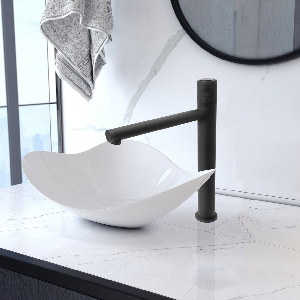 RUBY CANADA NoHo Thermostatic Control Vessel Sink Bathroom Faucet - Image 2