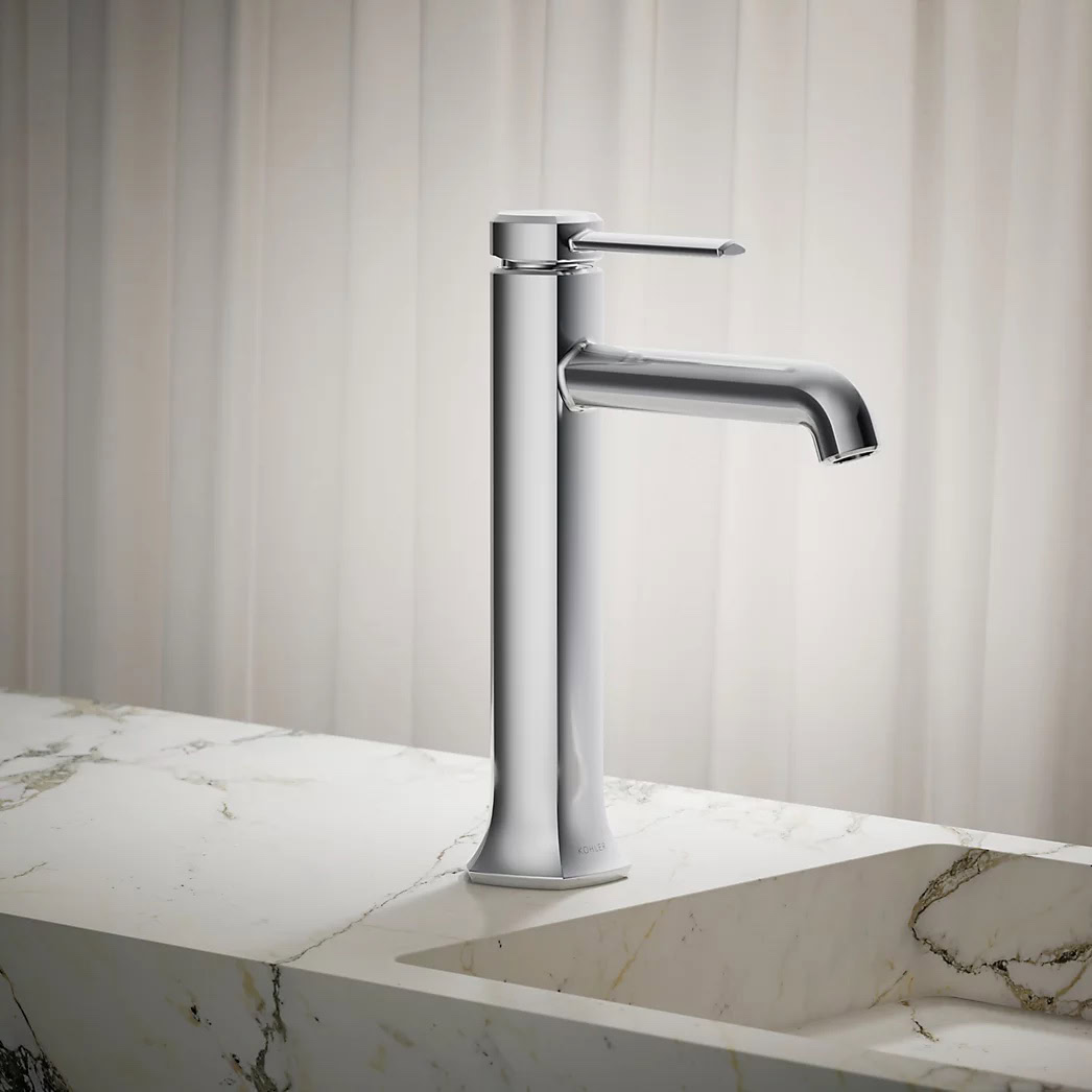 KOHLER Occasion® Tall single-handle bathroom sink faucet, 0.5 gpm - Image 4