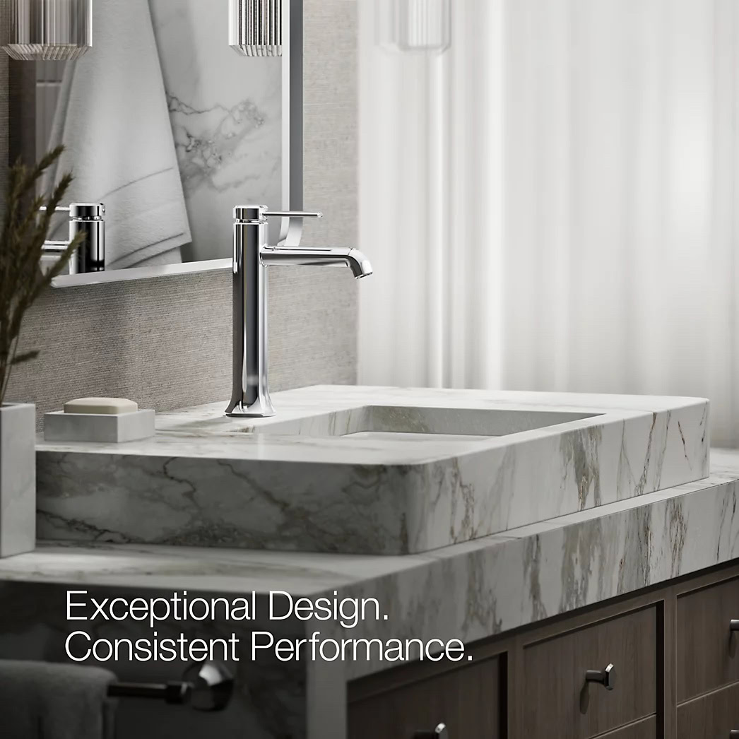 KOHLER Occasion® Tall single-handle bathroom sink faucet, 0.5 gpm - Image 6