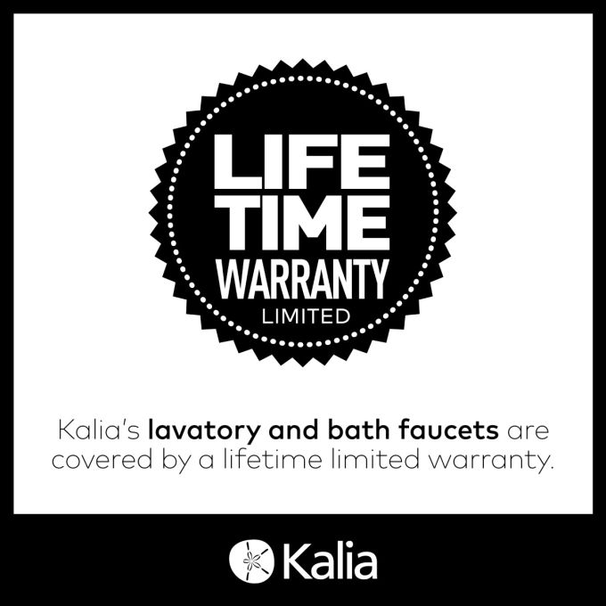 Kalia Canada MOROKA Tall single hole sink faucet without drain - Image 3