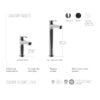 Kalia Canada KONTOUR Tall Single hole sink faucet - Thumbnail Image 2