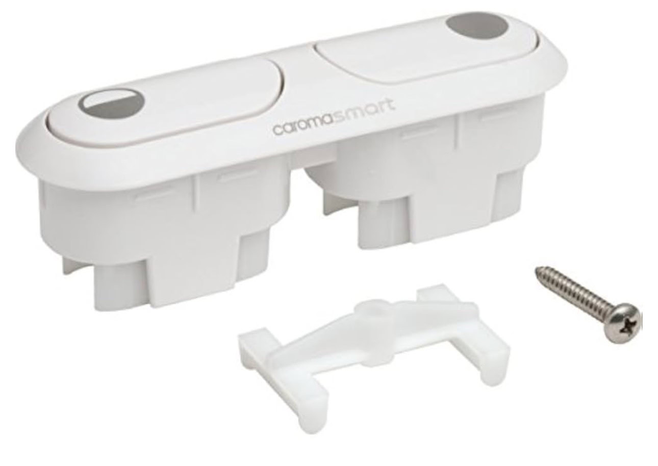 Caroma Dual Flush 416283W Button And Bezel Kit - Image 1