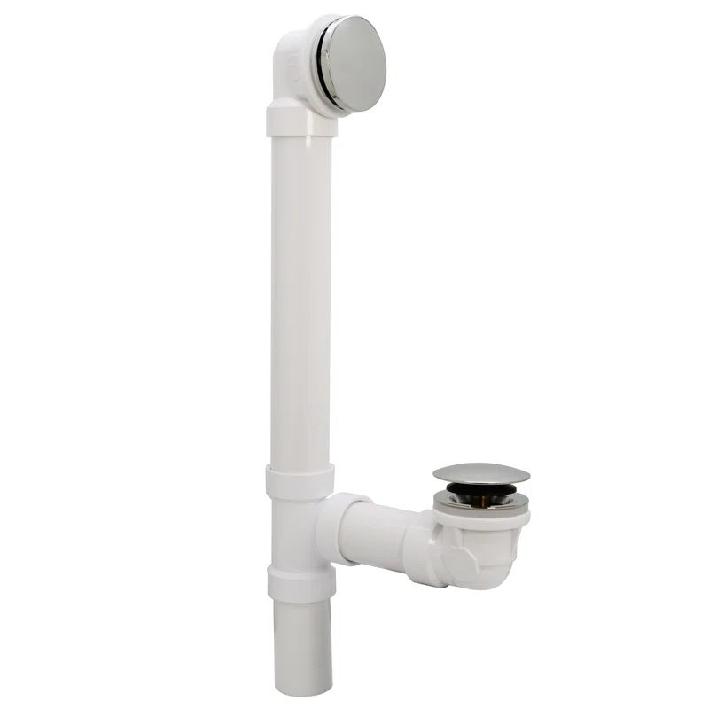 WATCO POP-UP DRAIN AND BATHTUB OVERFLOW IN ABS - Chrome