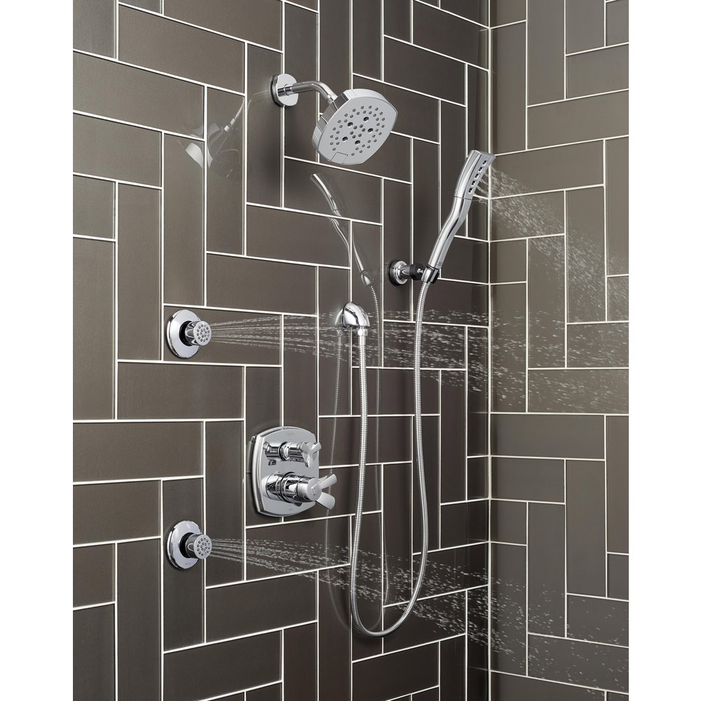 DELTA UNIVERSAL SHOWERING H2Okinetic Single-Setting Hand Shower - Image 4
