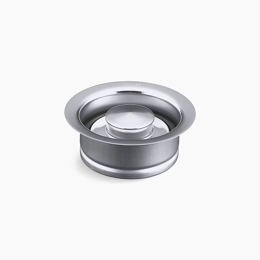KOHLER Disposal flange with stopper - Polished Chrome