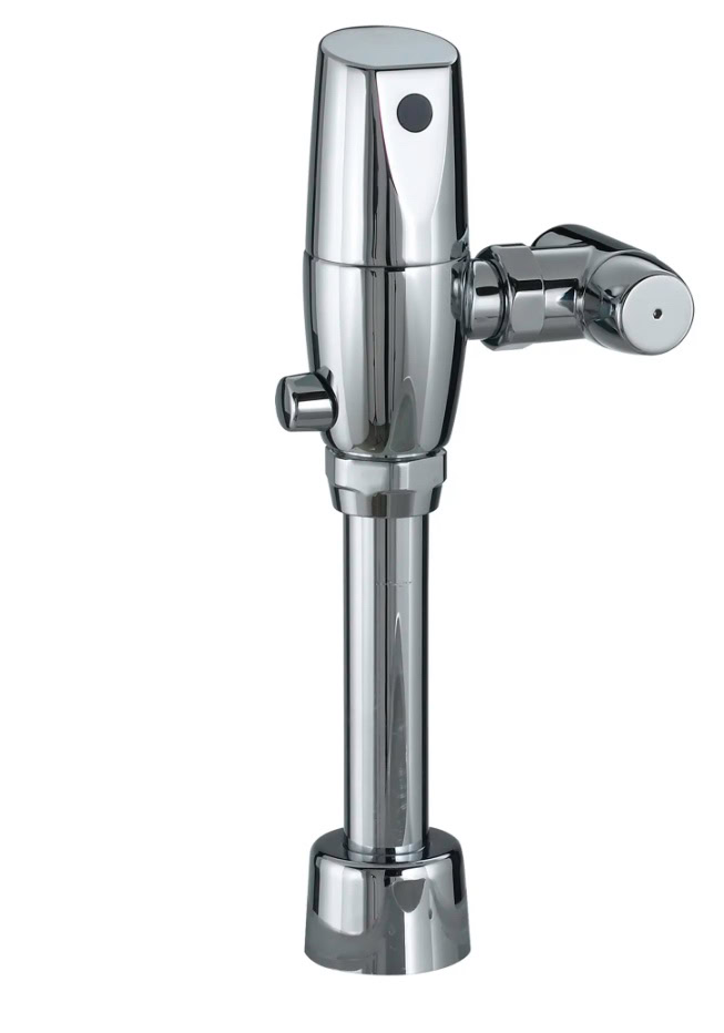 American Standard Ultima Selectronic Touchless Toilet Flush Valve, Piston-Type, Battery, 1.6 gpf/6.0 Lpf - Polished Chrome