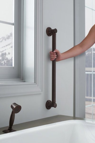 BRIZO 24" Classic Grab Bar - Image 2