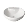 Agua Canada FELICIA 18’’X18’’ round porcelain vessel sink - Thumbnail Image 1