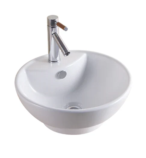 Agua Canada FELICIA 18’’X18’’ round porcelain vessel sink - Image 2