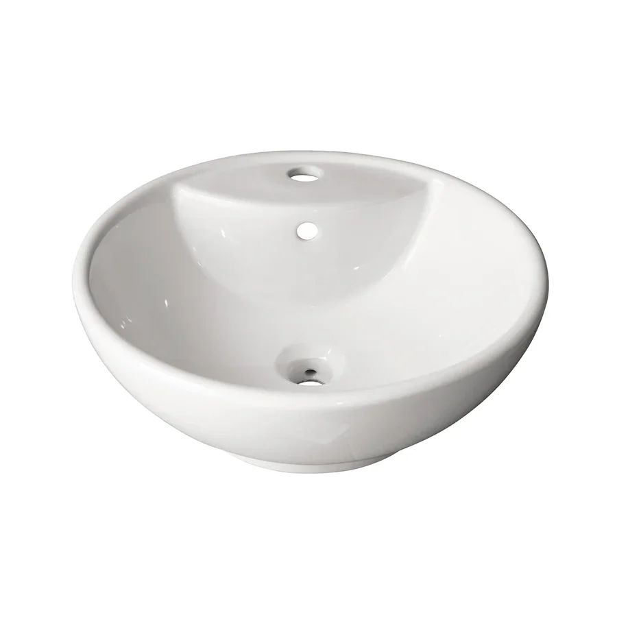 Agua Canada FELICIA 18’’X18’’ round porcelain vessel sink - Image 1