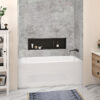 Zitta Expresso Aluminum Wall 60" x 76", concrete imitation - Thumbnail Image 1