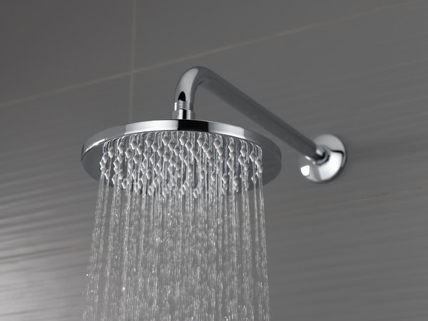 BRIZO Essential™ Shower Series 16" Linear Round Wall Mount Shower Arm And Flange - Image 3