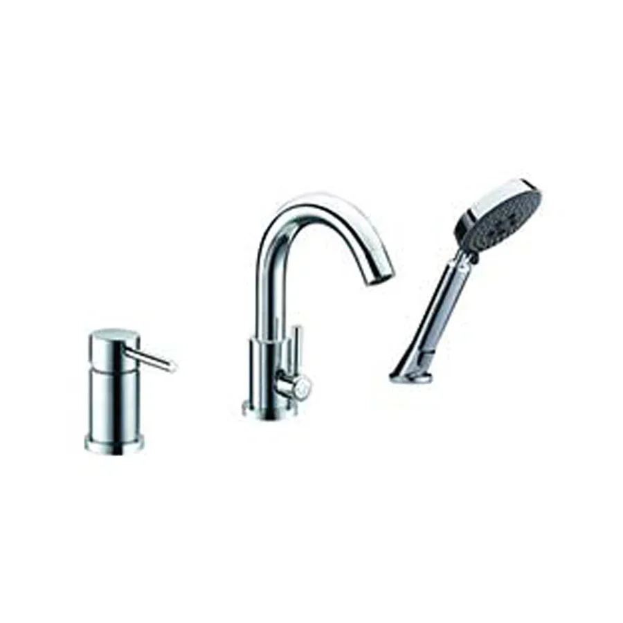 Agua Canada SANTO Modern Round Pcs Bath Tub Faucet - Image 1