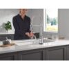 Delta Broderick Pro Touchless Kitchen Pulldown Faucet - Thumbnail Image 6