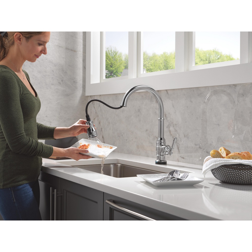 DELTA Broderick Touchless Kitchen Pulldown Faucet - Image 6