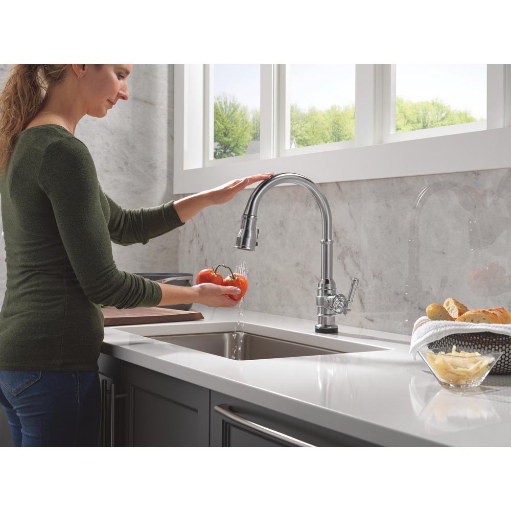 DELTA Broderick Touchless Kitchen Pulldown Faucet - Image 7