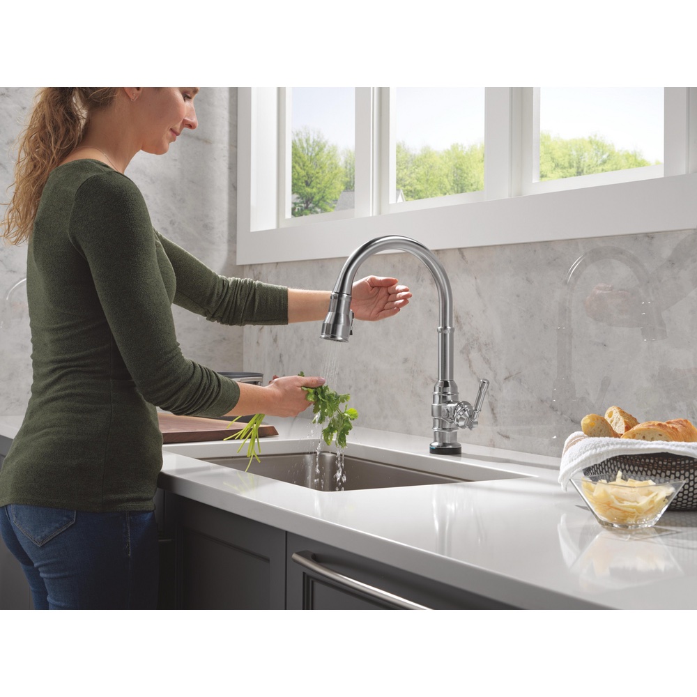 DELTA Broderick Touchless Kitchen Pulldown Faucet - Image 8