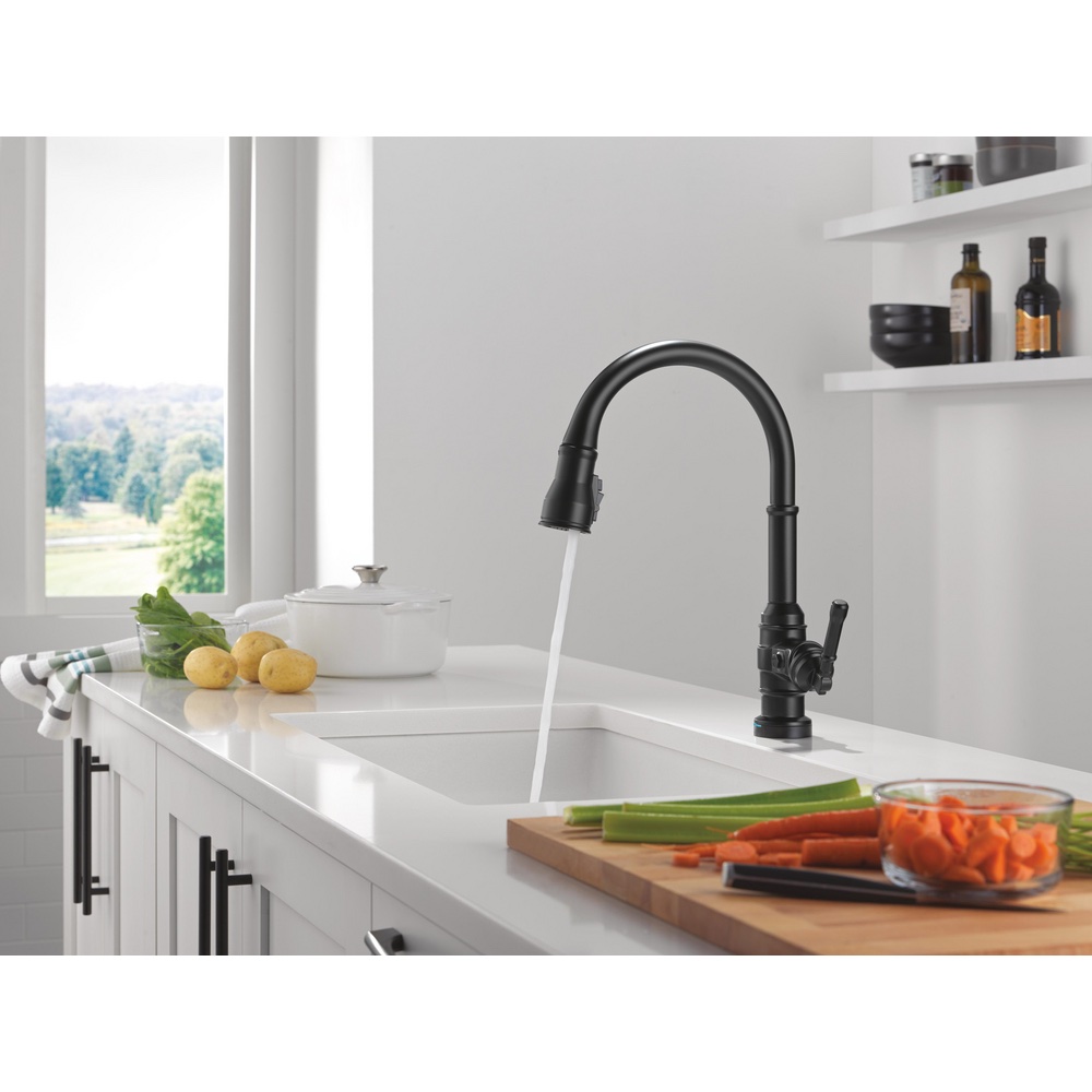 DELTA Broderick Touchless Kitchen Pulldown Faucet - Image 16