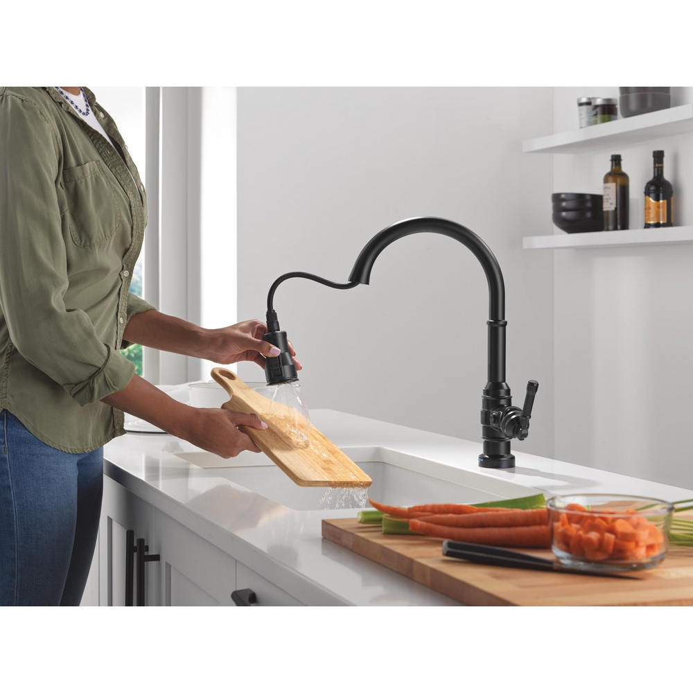 DELTA Broderick Touchless Kitchen Pulldown Faucet - Image 19