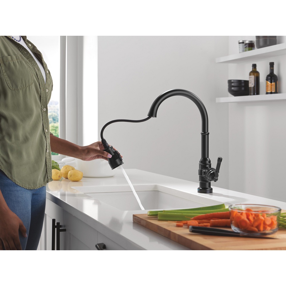 DELTA Broderick Touchless Kitchen Pulldown Faucet - Image 20