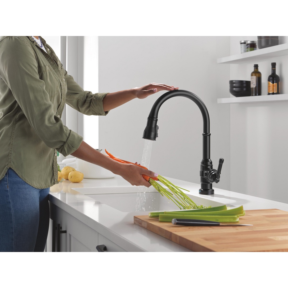 DELTA Broderick Touchless Kitchen Pulldown Faucet - Image 22