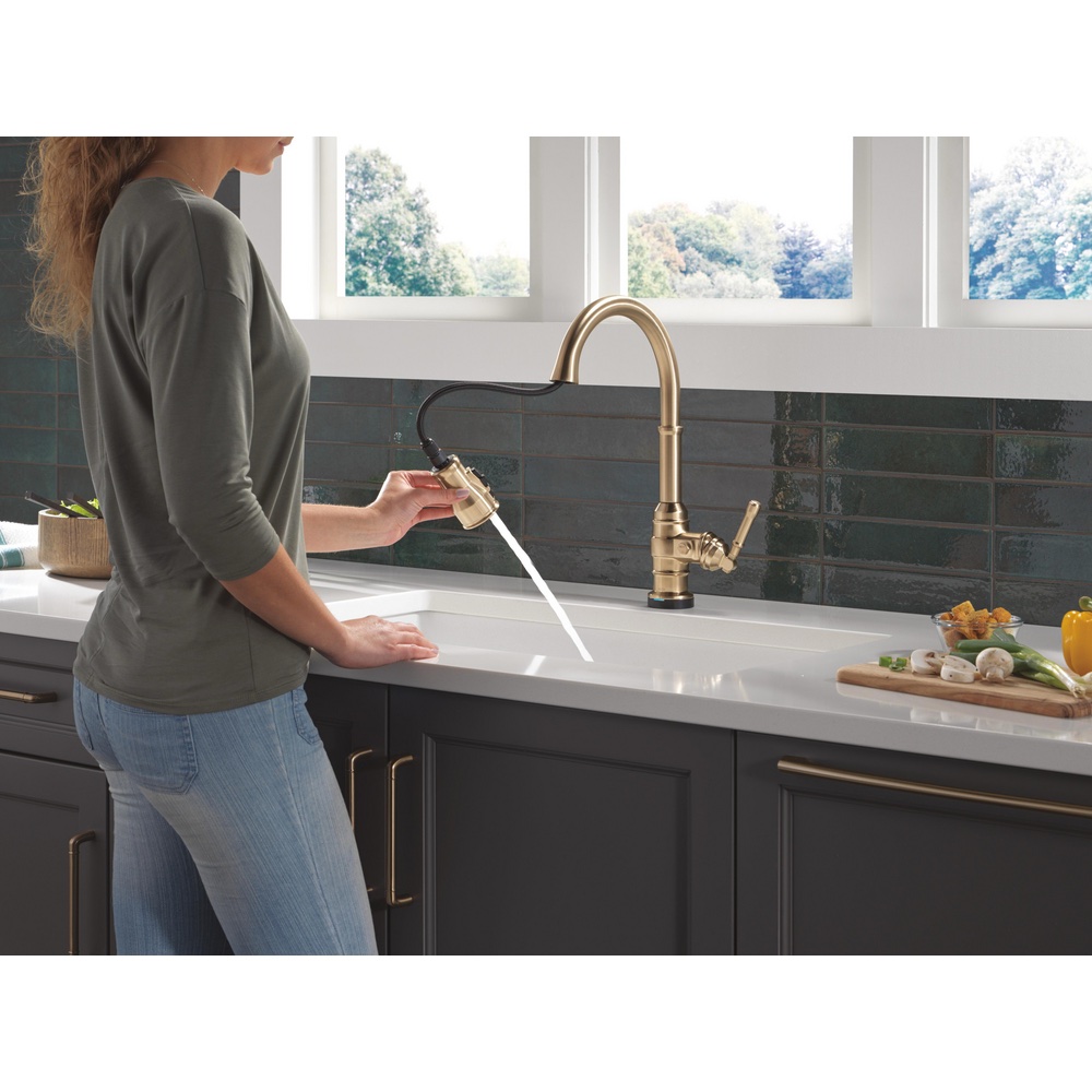 DELTA Broderick Touchless Kitchen Pulldown Faucet - Image 31