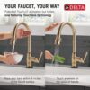 DELTA Broderick Touchless Kitchen Pulldown Faucet - Thumbnail Image 33