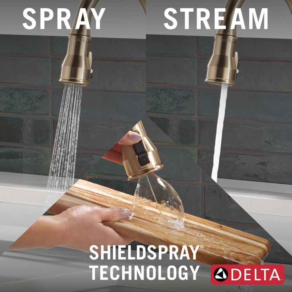 DELTA Broderick Touchless Kitchen Pulldown Faucet - Image 36