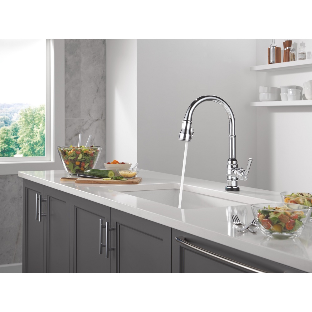 DELTA Broderick Touchless Kitchen Pulldown Faucet - Image 38