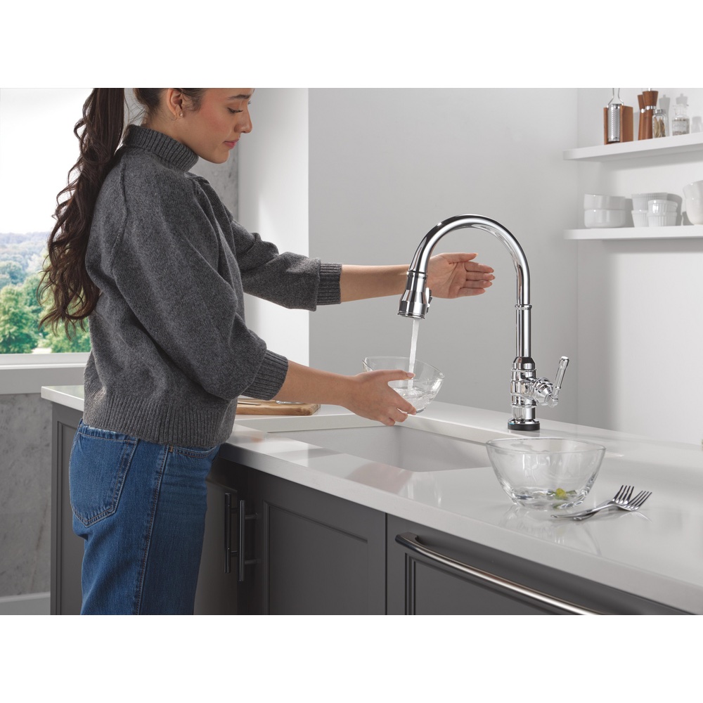 DELTA Broderick Touchless Kitchen Pulldown Faucet - Image 42
