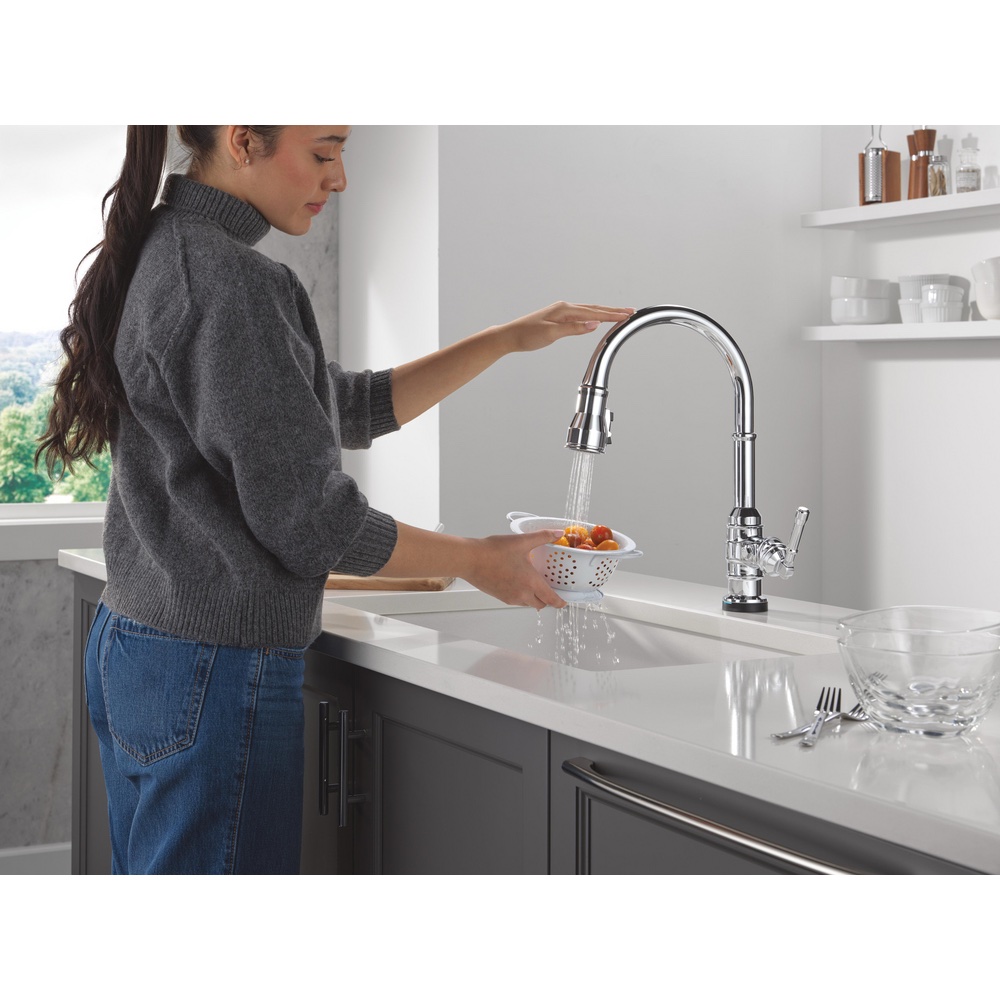 DELTA Broderick Touchless Kitchen Pulldown Faucet - Image 43