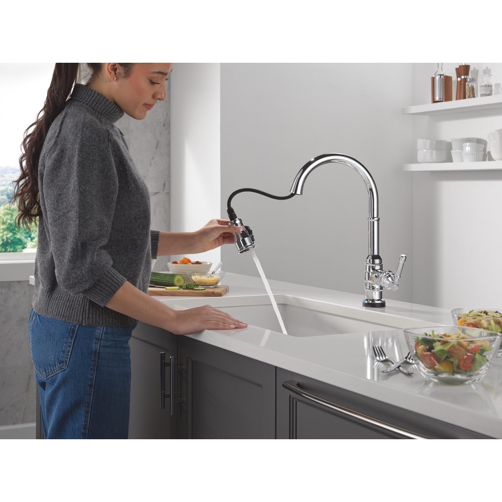 DELTA Broderick Touchless Kitchen Pulldown Faucet - Image 44
