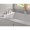 Delta BRODERICK 3-Hole Roman Tub w/Hand Shower - Handle Kit-Cross - Thumbnail Image 2
