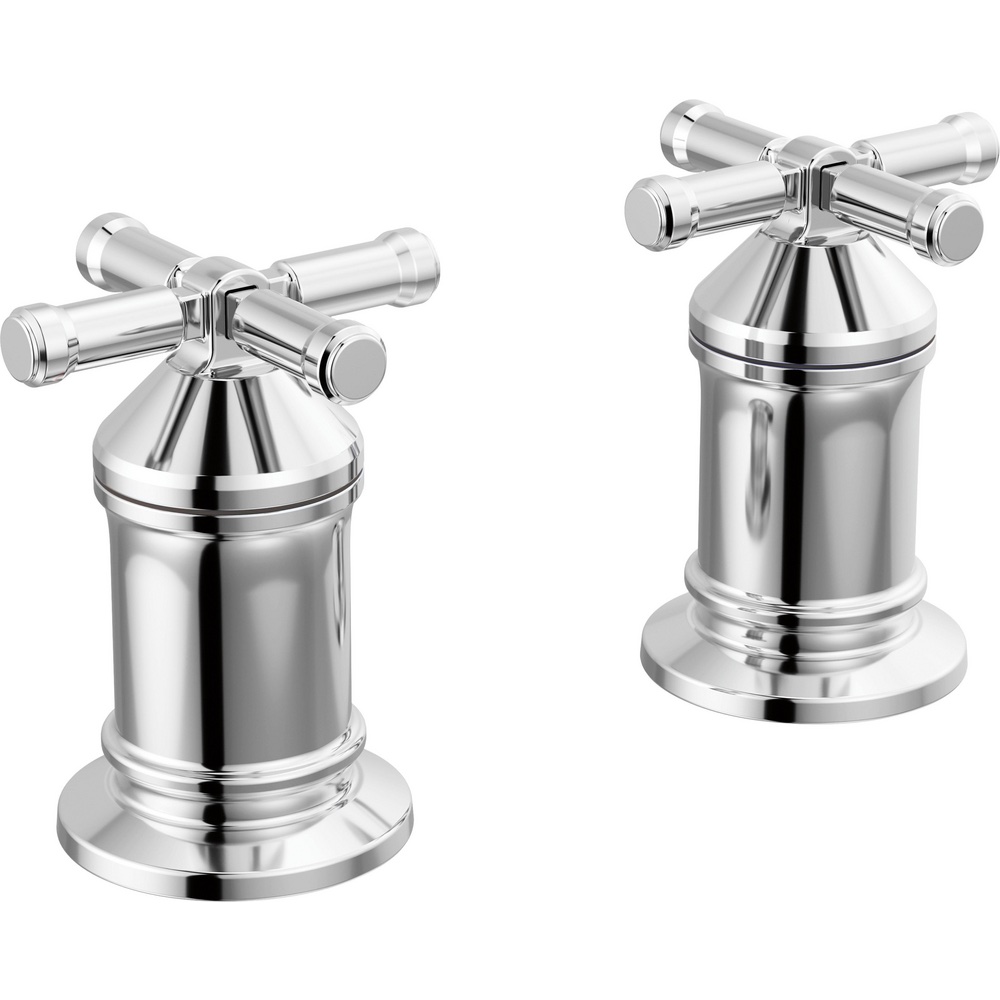 Delta BRODERICK 2 Handle Roman Tub handle Kit-Cross - Image 1