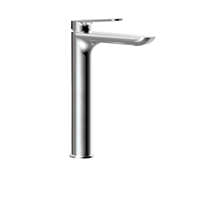 ALT Progetto Aqua Via Dante Tall single-hole lavatory faucet - pop-up drain included - Image 1