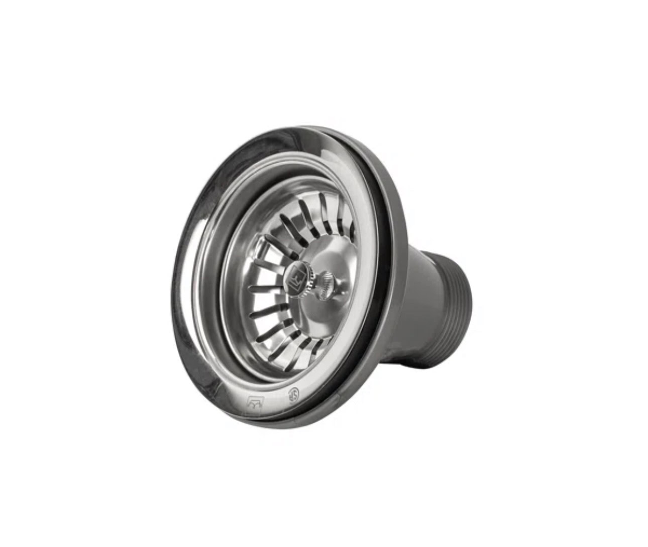 Franke 4010856 Stainless Steel Strainer, 3", Satin Nickel - Image 1